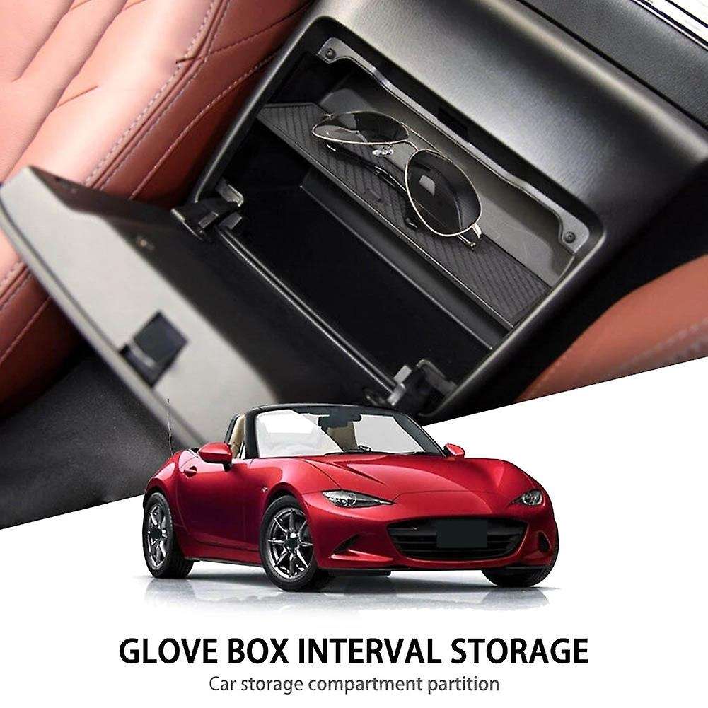 Car Center Console Organizer Glove Box Organizer Partition for MX5 MX-5 RF Miata 2015 2016 2017 2018