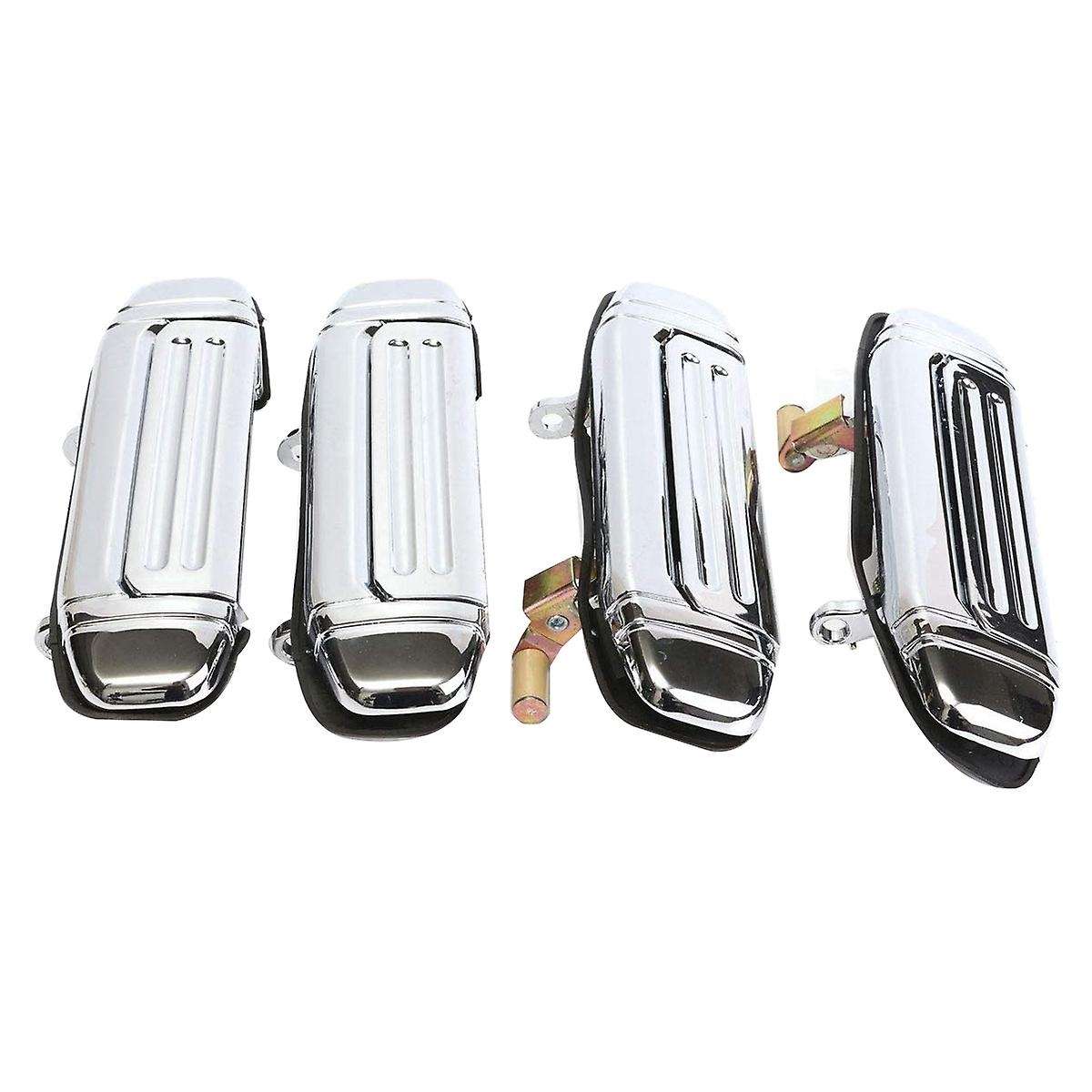 Car Chrome Door Handle Accessories Compatible Mitsubishi Pajero 1992-1997