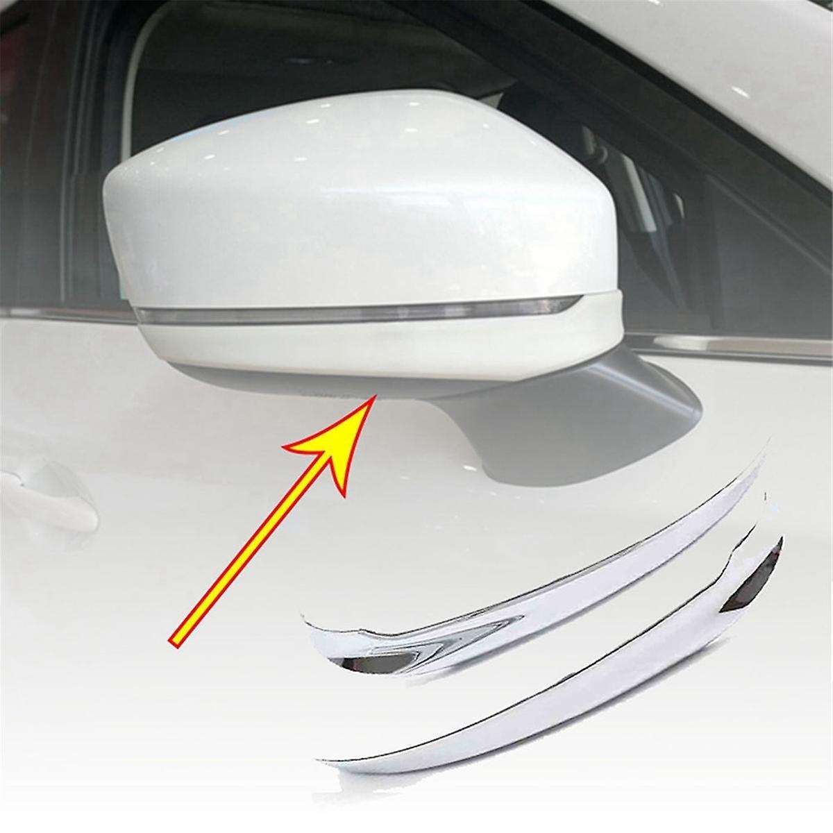 Car Chrome Rearview Mirror Strip Cover Decorate Frame for -5 Cx5 Kf -8 Cx8 2017-2023