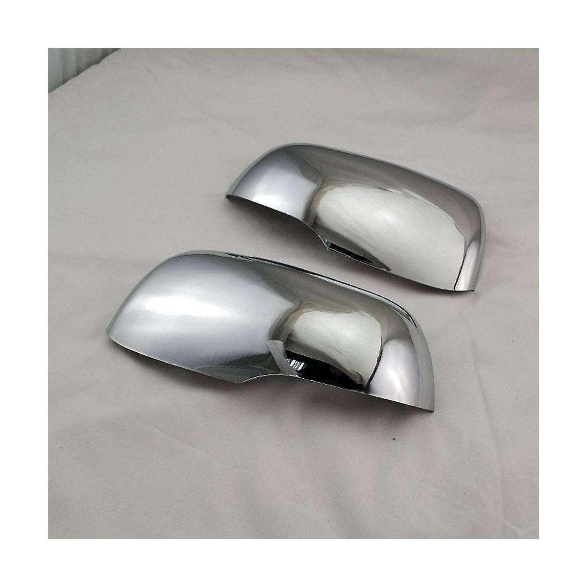 Car Chrome Silver Rearview Side Glass Mirror Cover Trim Rear Mirror Covers Shell for Picanto Mornin
