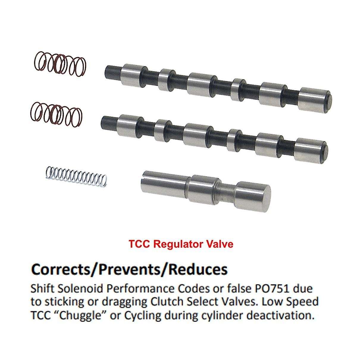 Car Clutch Select Valve & 6L8 - Regulator Valve Kits for All 6L45 6L50 6L80 6L90 2006-on Shift Kit