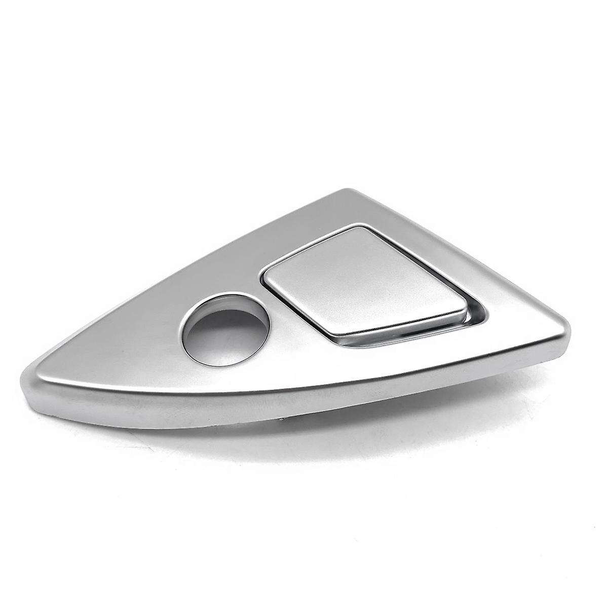 Car Console Lock Cylinder Trim Cover+Button 51169171552 for 5-Series F10 F11 F18 10-16 Armrest Box S