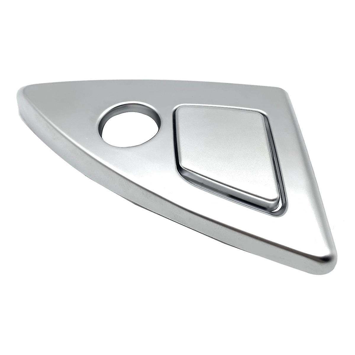 Car Console Lock Cylinder Trim Cover+Button 51169171552 for 5-Series F10 F11 F18 10-16 Armrest Box S