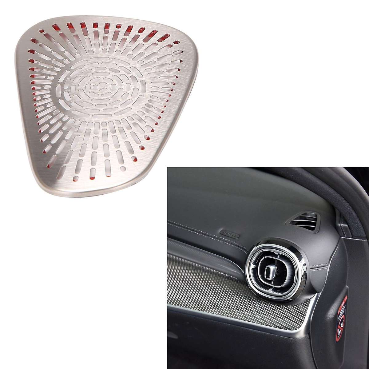 Car Dashboard Horn Cover Center Console Speaker Cover Trim Accessories for C-Class W206 C260 2022 Si