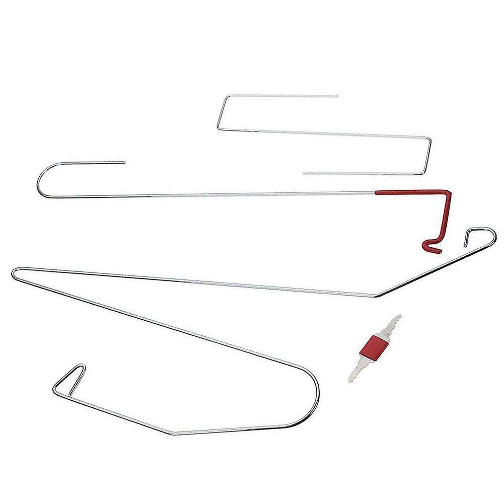 Car Door Lock Out Emergency Open Unlock Key Tools Kit + Black Air Pump Universal