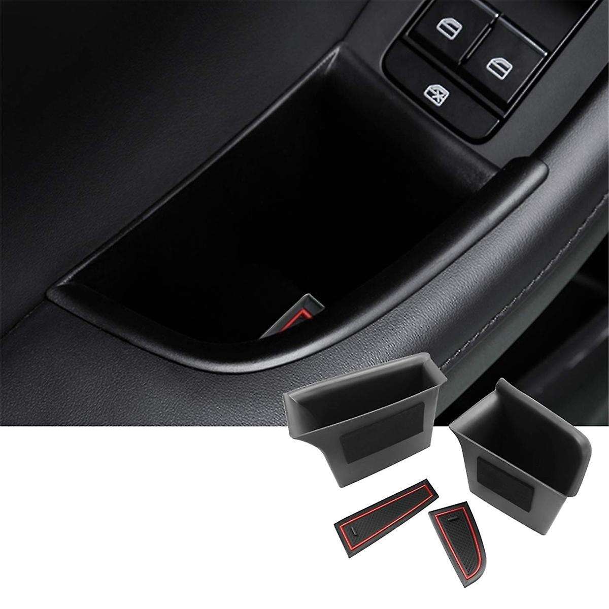 Car Door Side Storage Box for -30 2020-2024 LHD Door Handle Organizer Accessories,Front Door