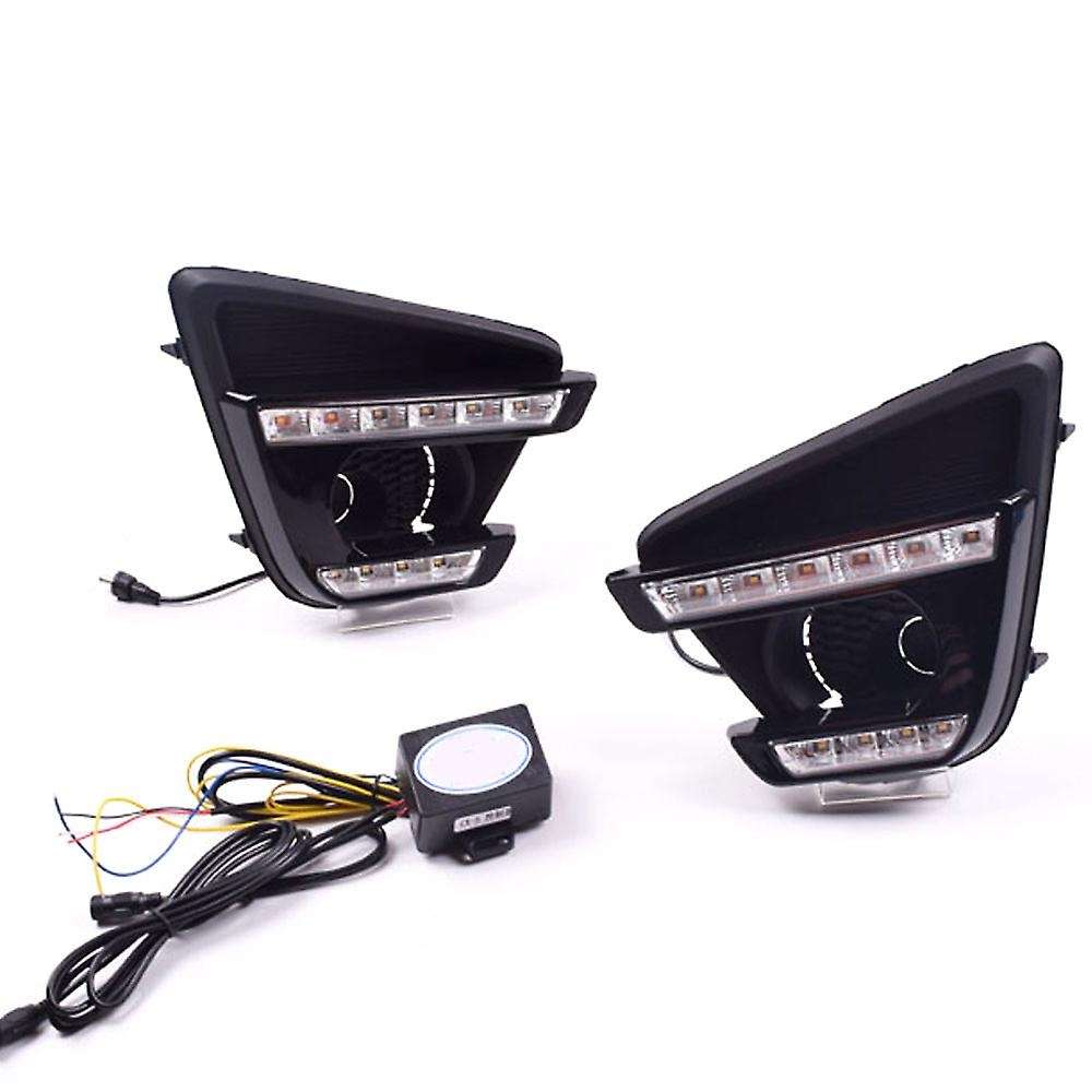 Car Driving DRL Daytime Running Light Fog Lamp Relay LED Daylight for -5 CX5 2012-2016
