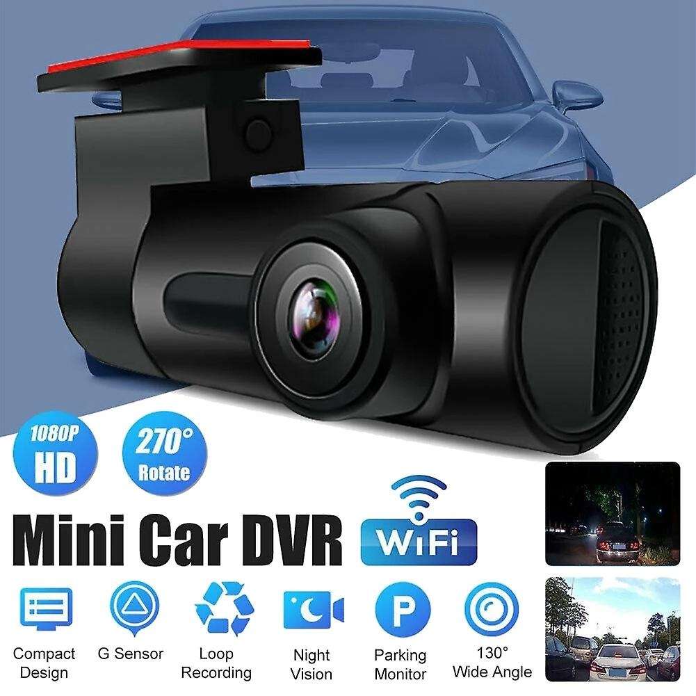 Car Driving Recorder 1080P Hidden DVR HD Night Vision Car Dash Cam Wi-Fi Dynamic Auto Dash Cam