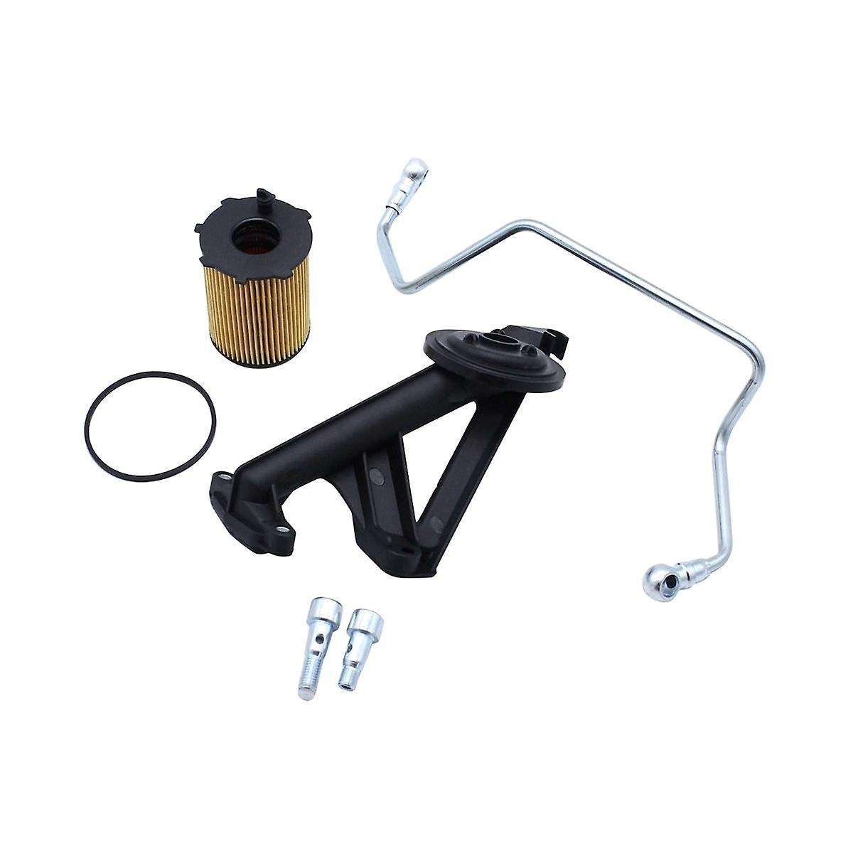 Car Engine Turbo Fitting Kit Oil Feed Pipe Pick Up Strainer for 1.6 TDCI 110 1.6 110HP