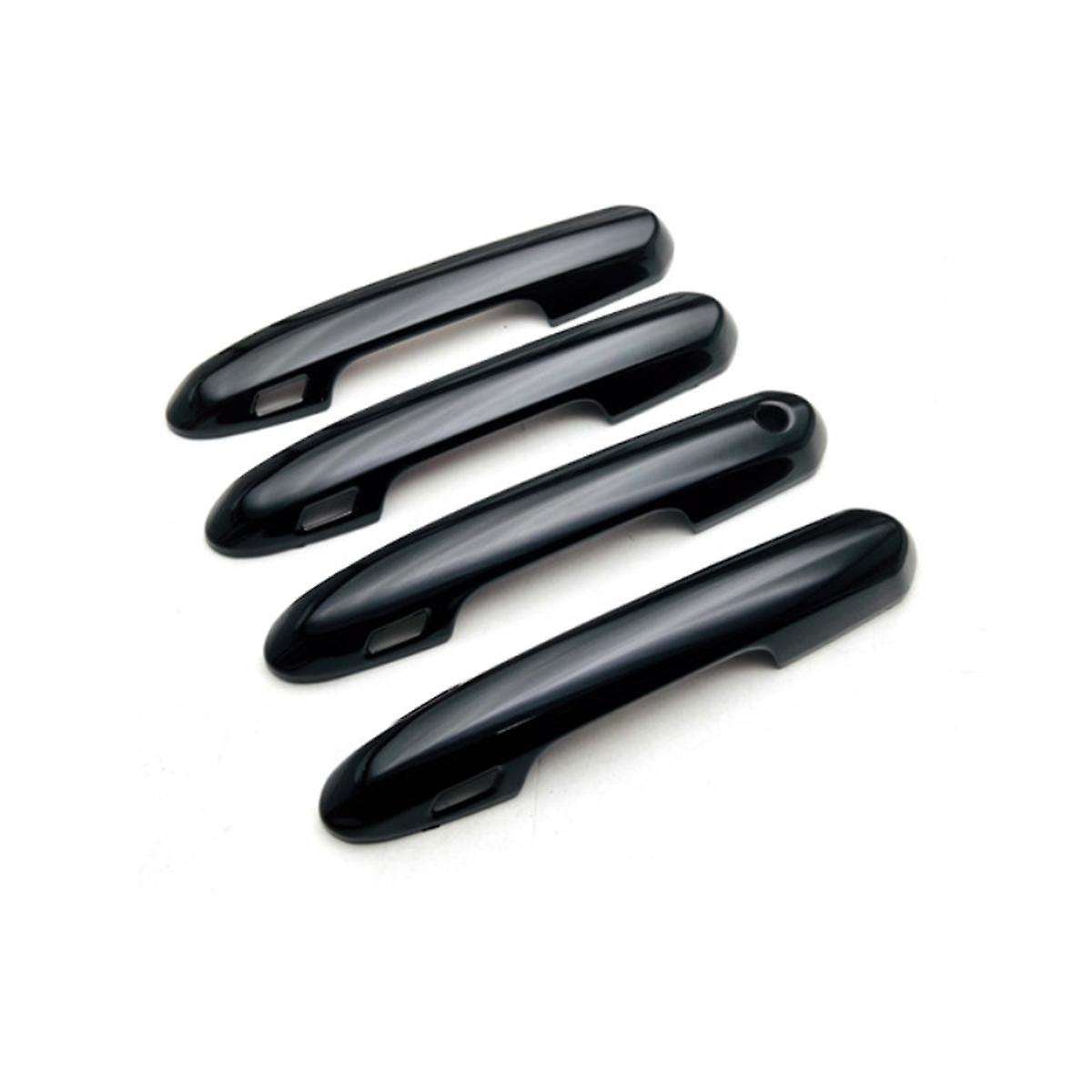 Car Exterior Door Handle Cover Trim Stickers for Crown Crossover 2023 Accessories - Black