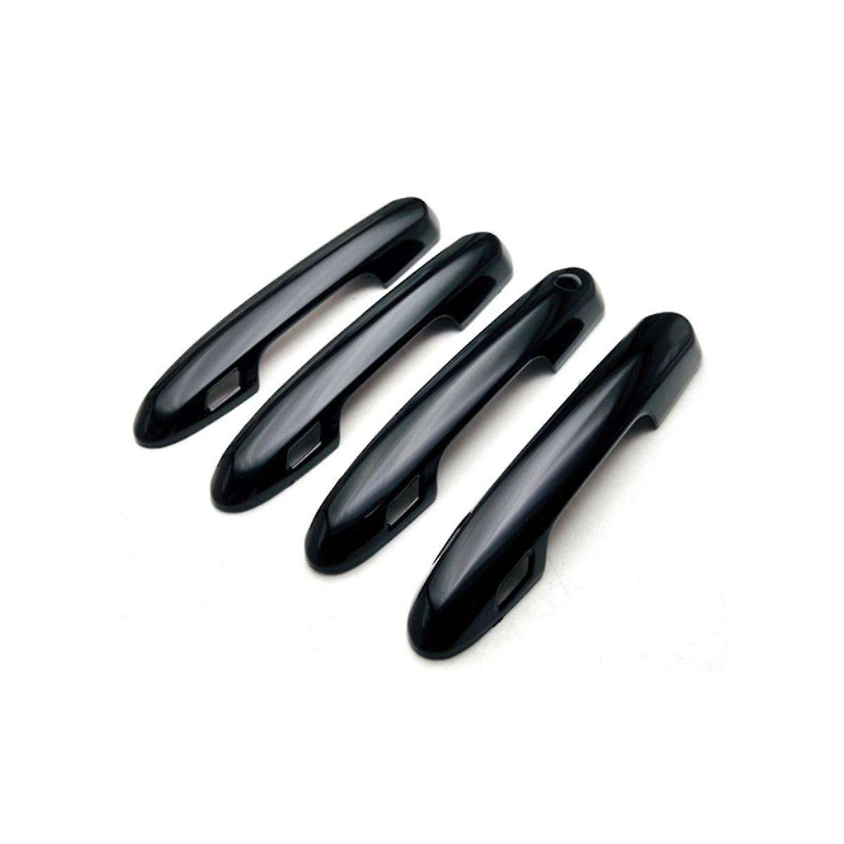 Car Exterior Door Handle Cover Trim Stickers for Crown Crossover 2023 Accessories - Black