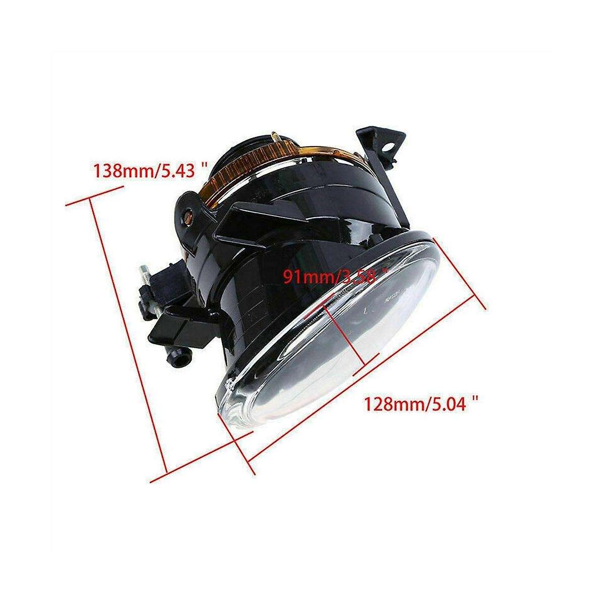 Car Fog Light Front Left Side Bumper Fog Lamp 5k0941699b Golf Mk6 Mk6 1f 2k