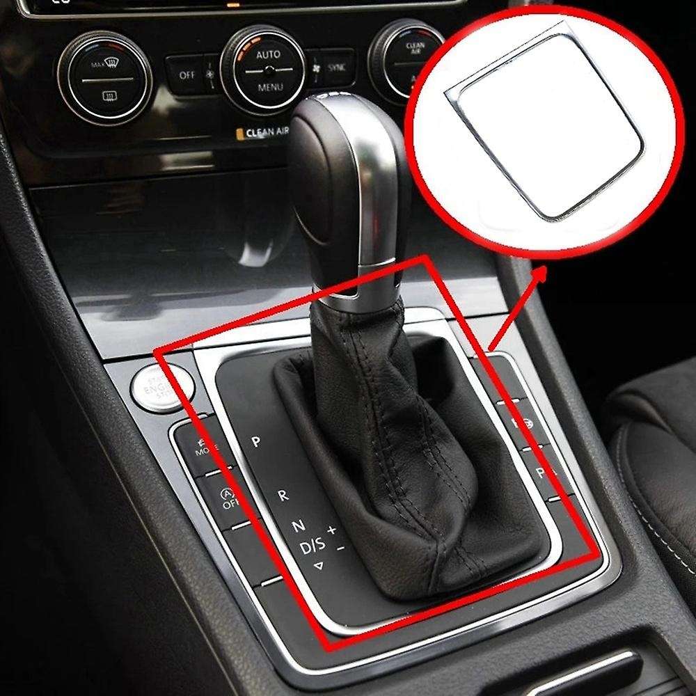 Car Frame Bracket Circle AT Stick Shift Knob Frame Trim 5GG713203A for Golf 7 7.5 Golf R 2008-2013