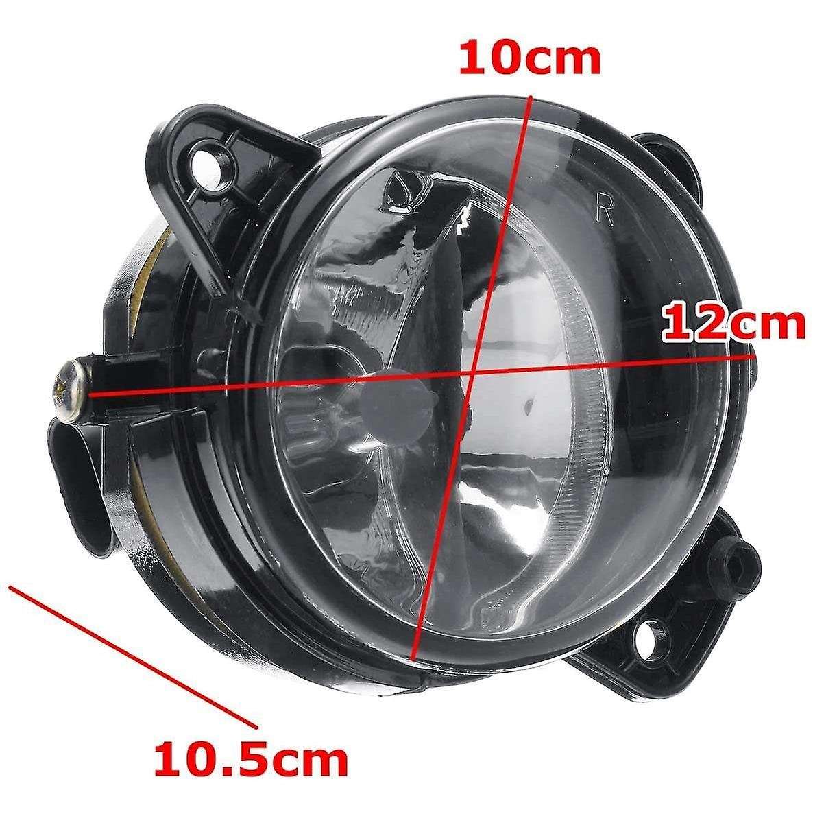 Car Front Bumper Fog Light Lamp with Bulb Driving Light for Transporter T5 2003-2014