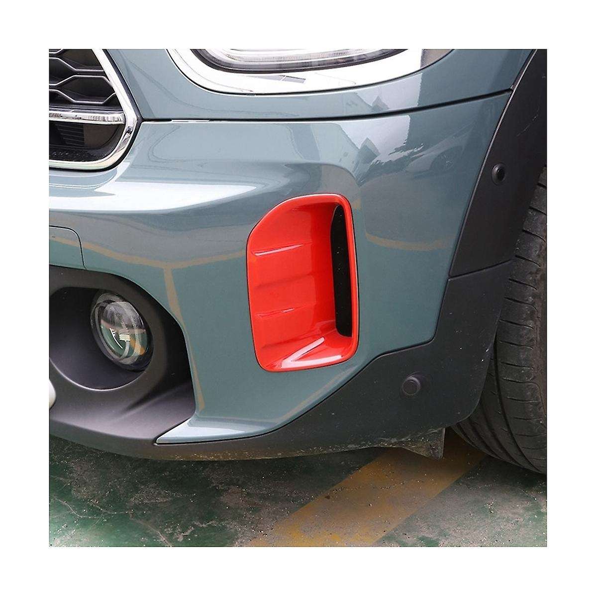 Car Front Bumper Side Intake Frame Cover for F60 2017-2022 Countryman Duct Outlet Hood Shell Case