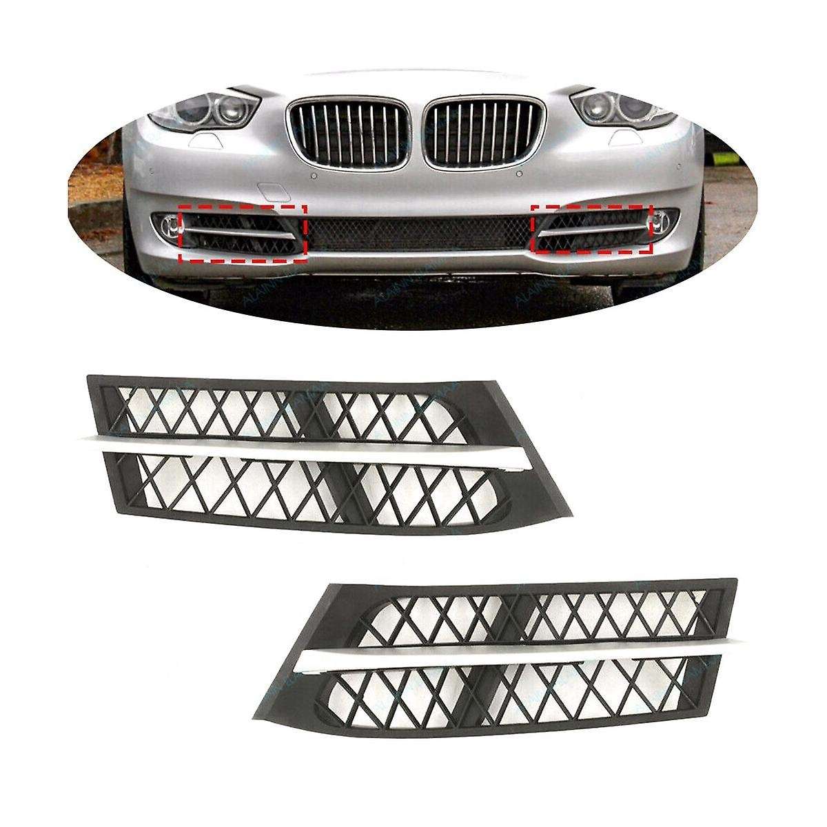Car Front Bumper Side Opened Cover Grille Trim for 5 Series F07 Gt 2010-2013 51117200733 Left