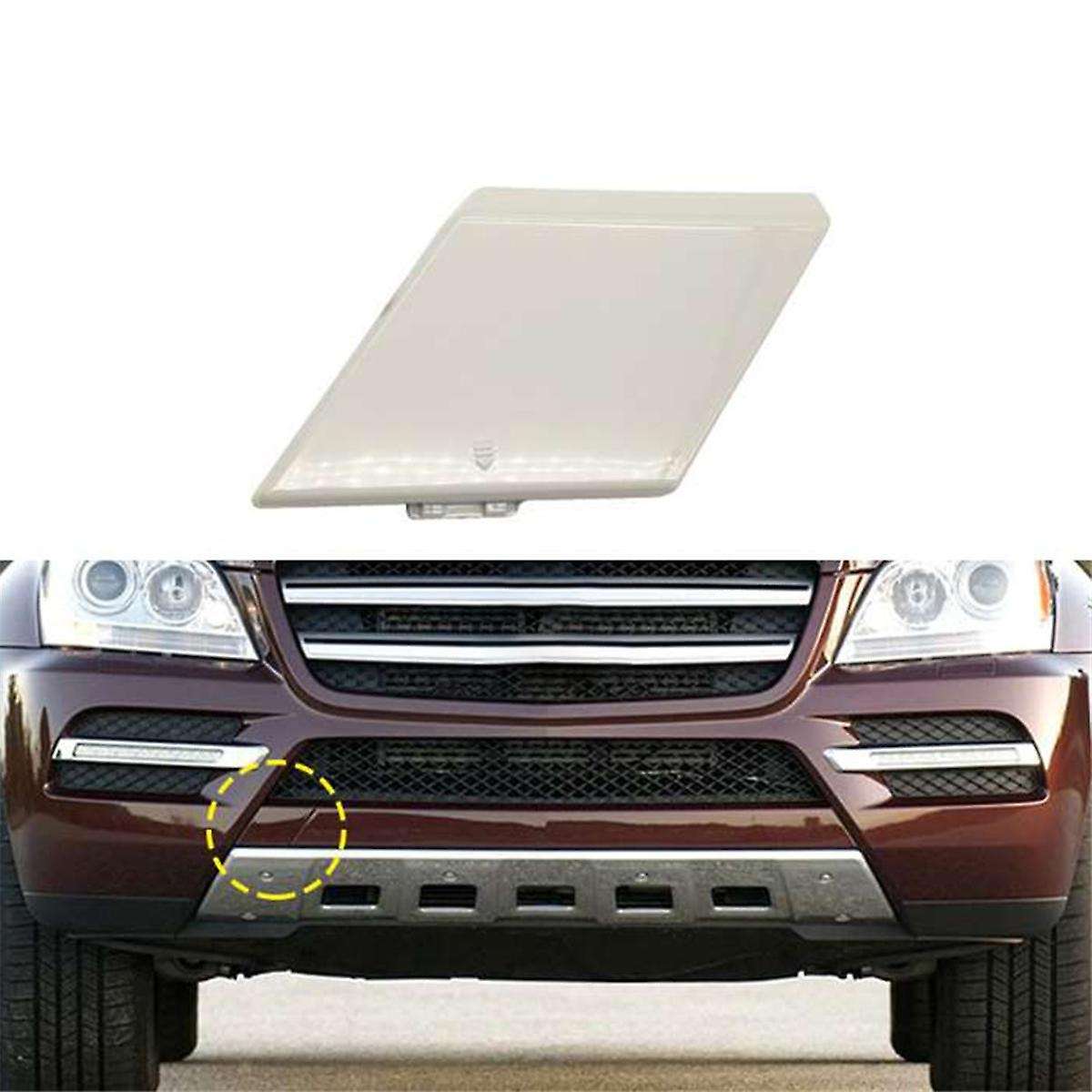 Car Front Bumper Towing Hook Cover Paint 1648846622 for - W164 2010-2012 Tow Hook Cap
