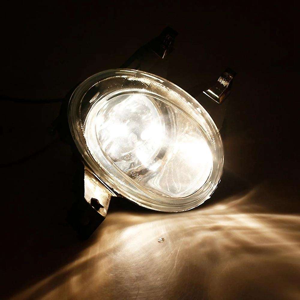 Car Front Fog Lamp Fog Light Front Bumper Lamp Reflector Light Driving Anti Fog Light for 206 2005-
