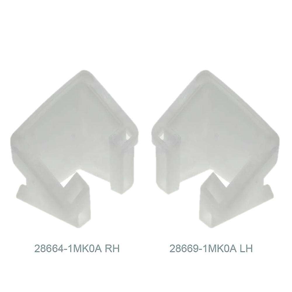 Car Front Headlight Washer Nozzle Washer Spray Nozzle for Q70 M37 2013-2017 28642-1MK0A 28641-1MK0A