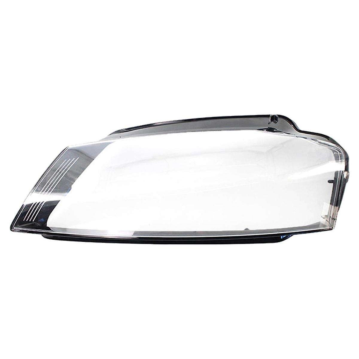 Car Front Left Headlight Head Light Lamp Frame Shell Clear Lampshade Cover for A3 8p S3 Rs3 08-12 8p