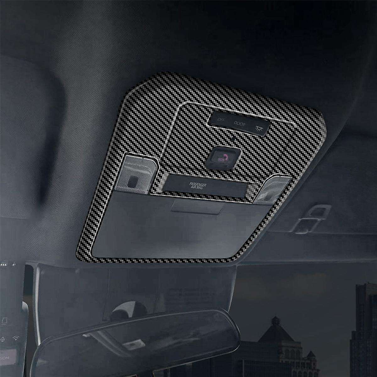 Car Front Reading Light Trim Cover Roof Lamp Panel Frame for 2024 Car Interior Accessories,B