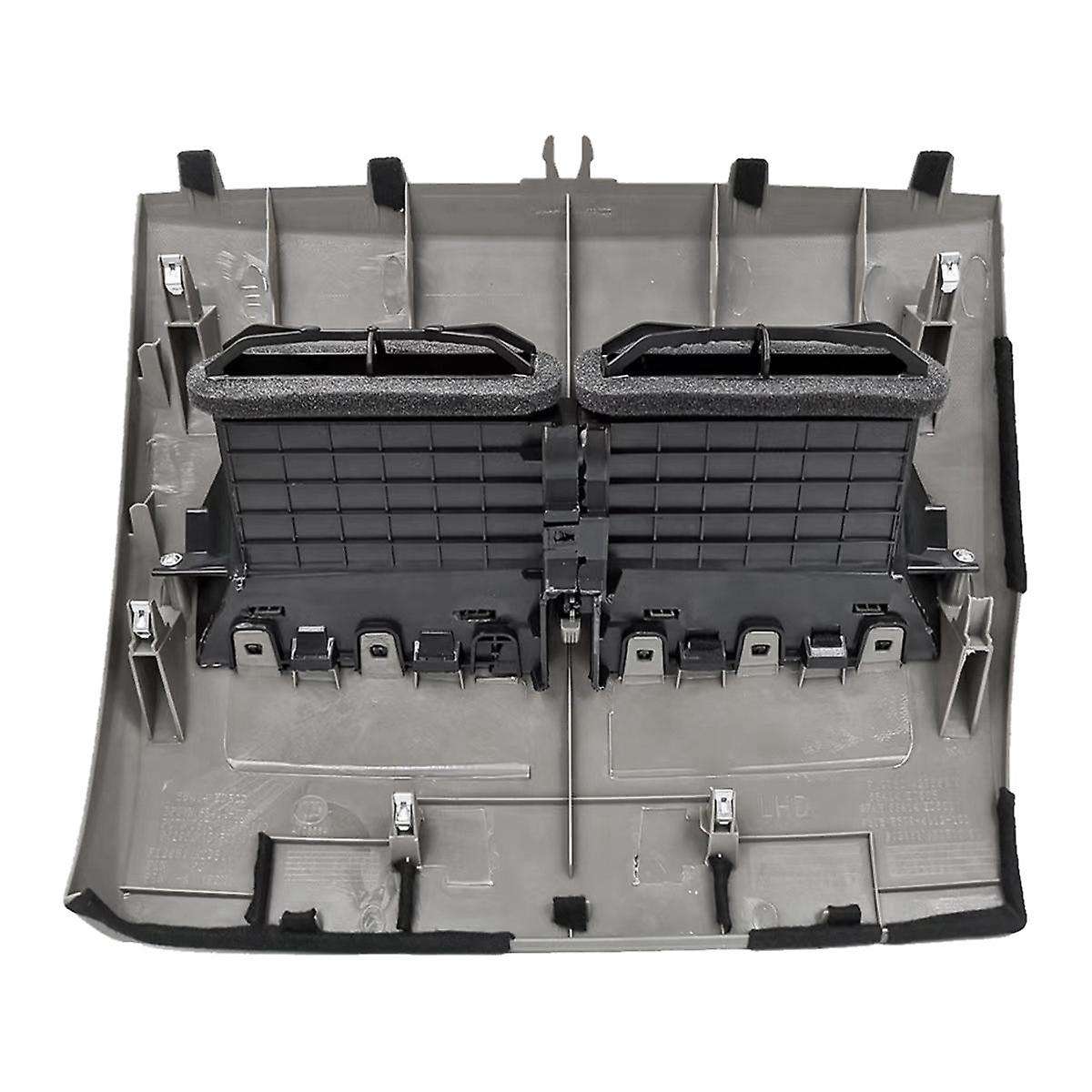 Car Front Upper Top Center Dash A/C Air Vent Assembly for 2007-2012 C11 Tiida 2005-2011 Gray