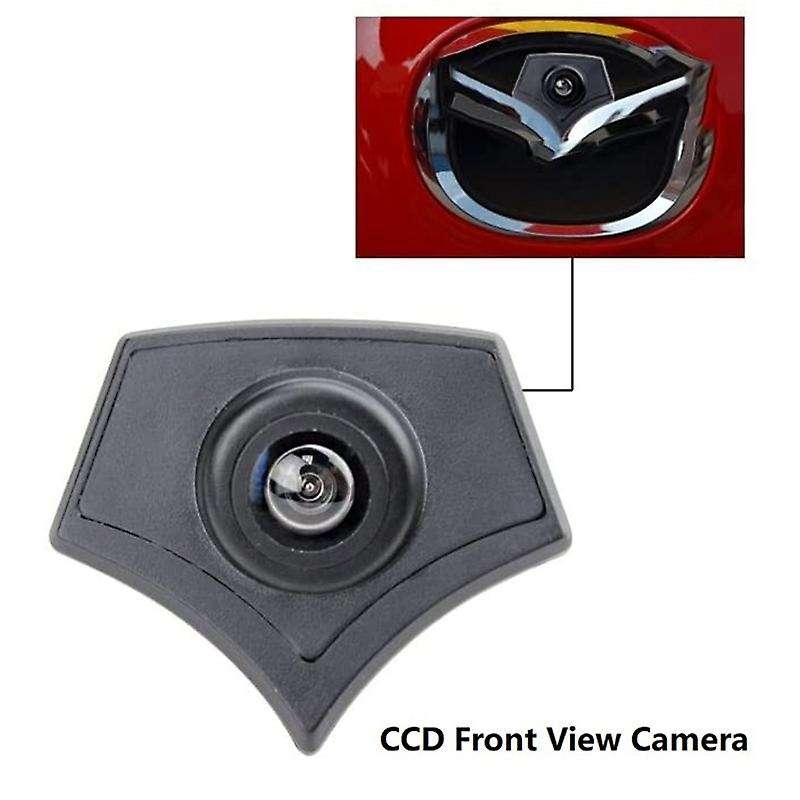 Car Front View Logo Embedded Camera for 2/3/5/6 -7 -9 MX-5 MPV R8 with CCD Waterproof IP67 Wide Degr
