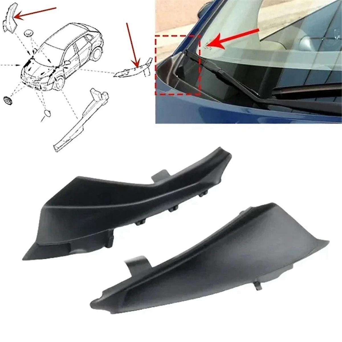Car Front Windshield Wiper Side Cowl Trim Cover Seal for Koleos 2007-2016