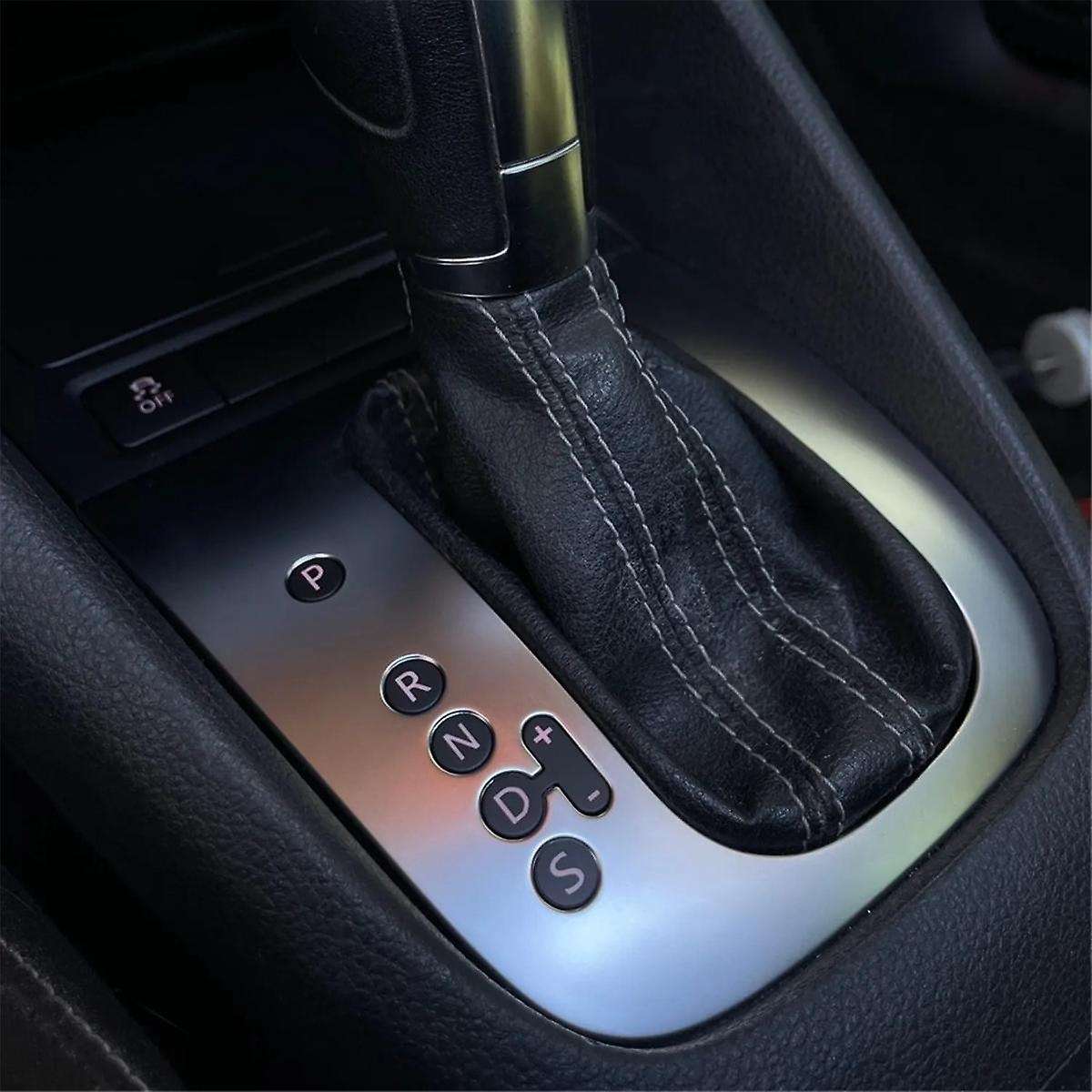 Car Gear Frame Bracket Circle Gear Shift Knob Base Trim Golf 5 6 MK5 MK6 Accessories