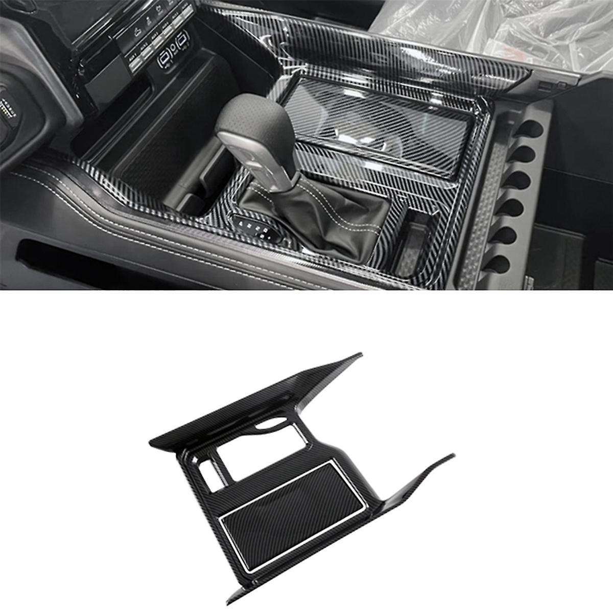 Car Gear Shift Frame Trim Kits for Ram 1500 2023- Shifter Panel Cover Stickers Interior Accessories