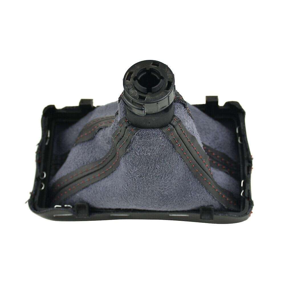 Car Gear Shift Knob with Black Leather Boot for- A3 A4 B8 A5 A6 C6 Q5 2009-2013 4G1713139R