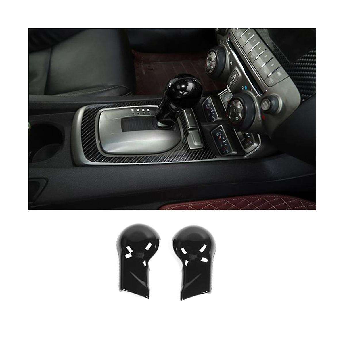 Car Gear Shift Lever Knob Head Decorative Cover Trim Sticker for 2010-2015 Interior Accessories
