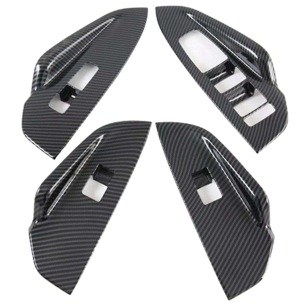 Car Glass Switch Door Armrest Cover Inner Armrest Window Button Trims for K5 2020