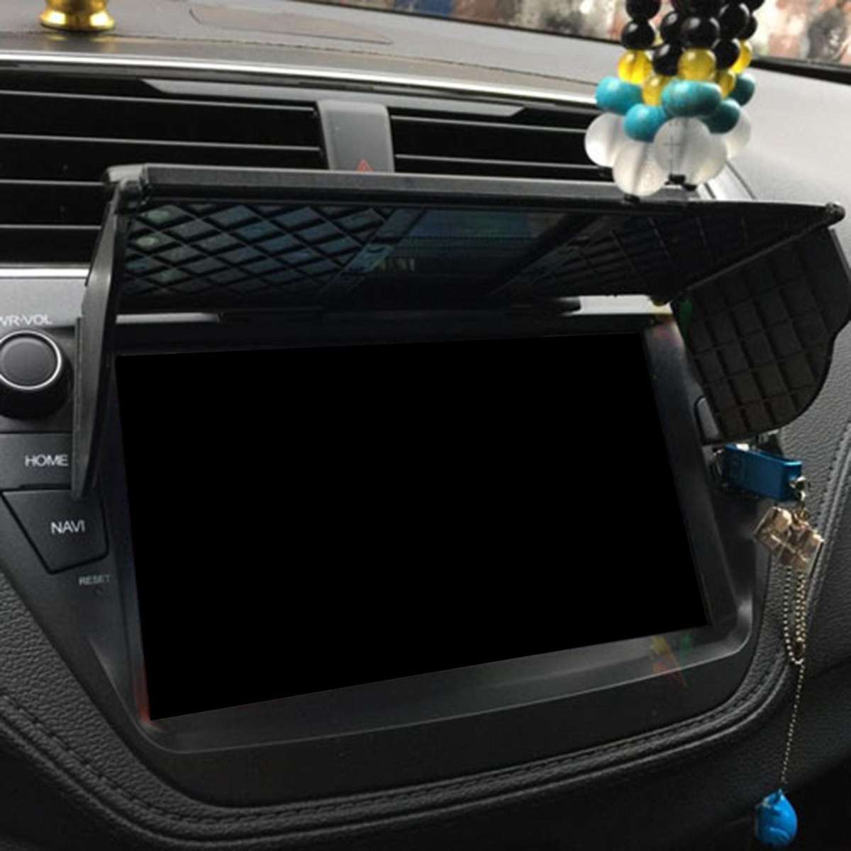 Car GPS Shade Cover for 5.5-10 Inch Universal Barrier Light Cover GPS Navigation Screen Shade Visor