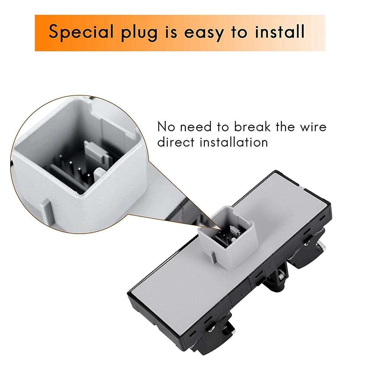 Car Headlight Switch & Window Lift Switch for Golf Mk5 5 B6 Seat 5ND941431A 5ND959857 5ND959565B