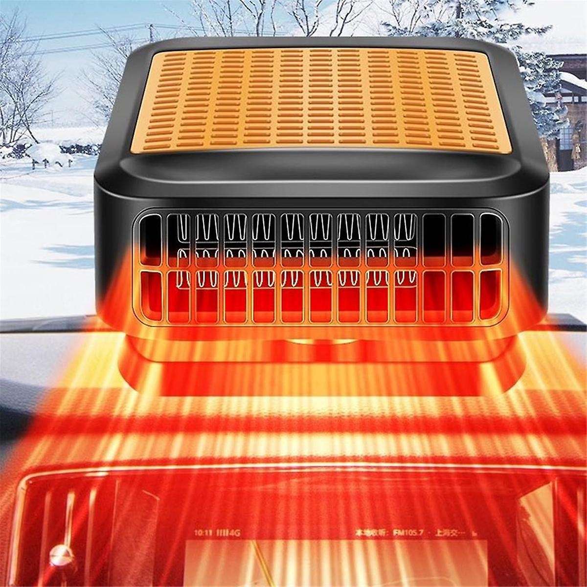 Car Heater 12v 150w Portable Car Heater Windshield Defogger Defroster with 360 Degree Rotary Base