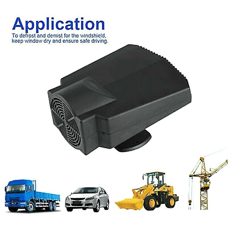 Car Heater Portable Ceramic Heating Cooling Fan Heater Demister Defroster 200W 12V