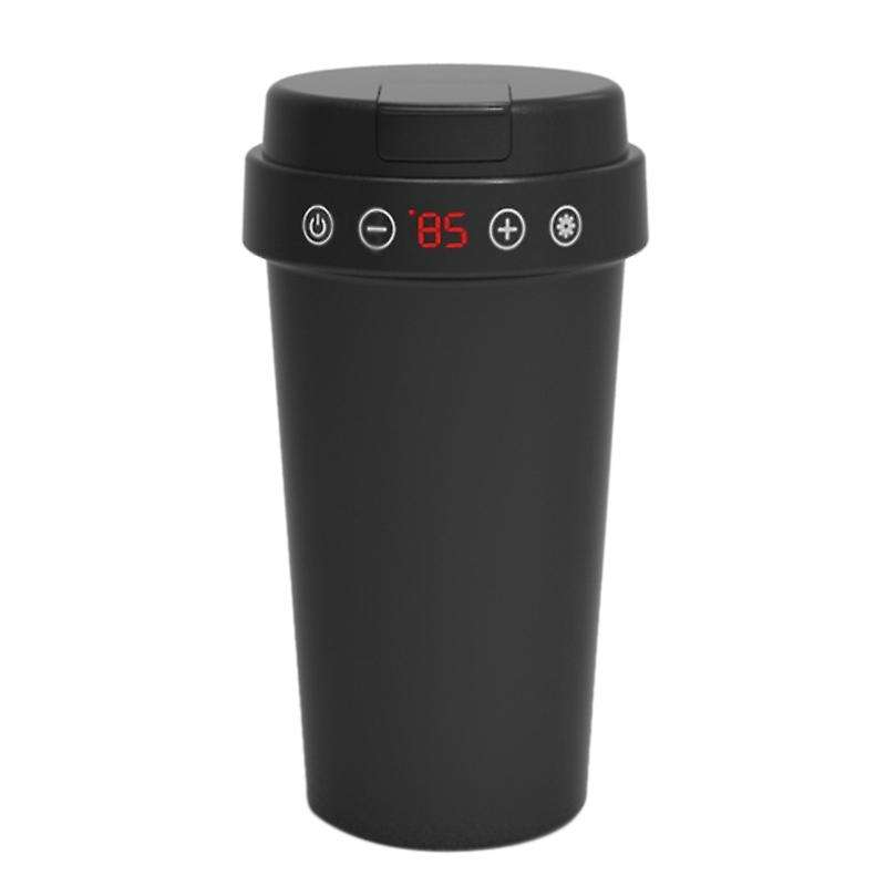 Car Heating Cup Electric Water Cup Display Temperature LCD Display Temperature Kettle Coffee Tea 350
