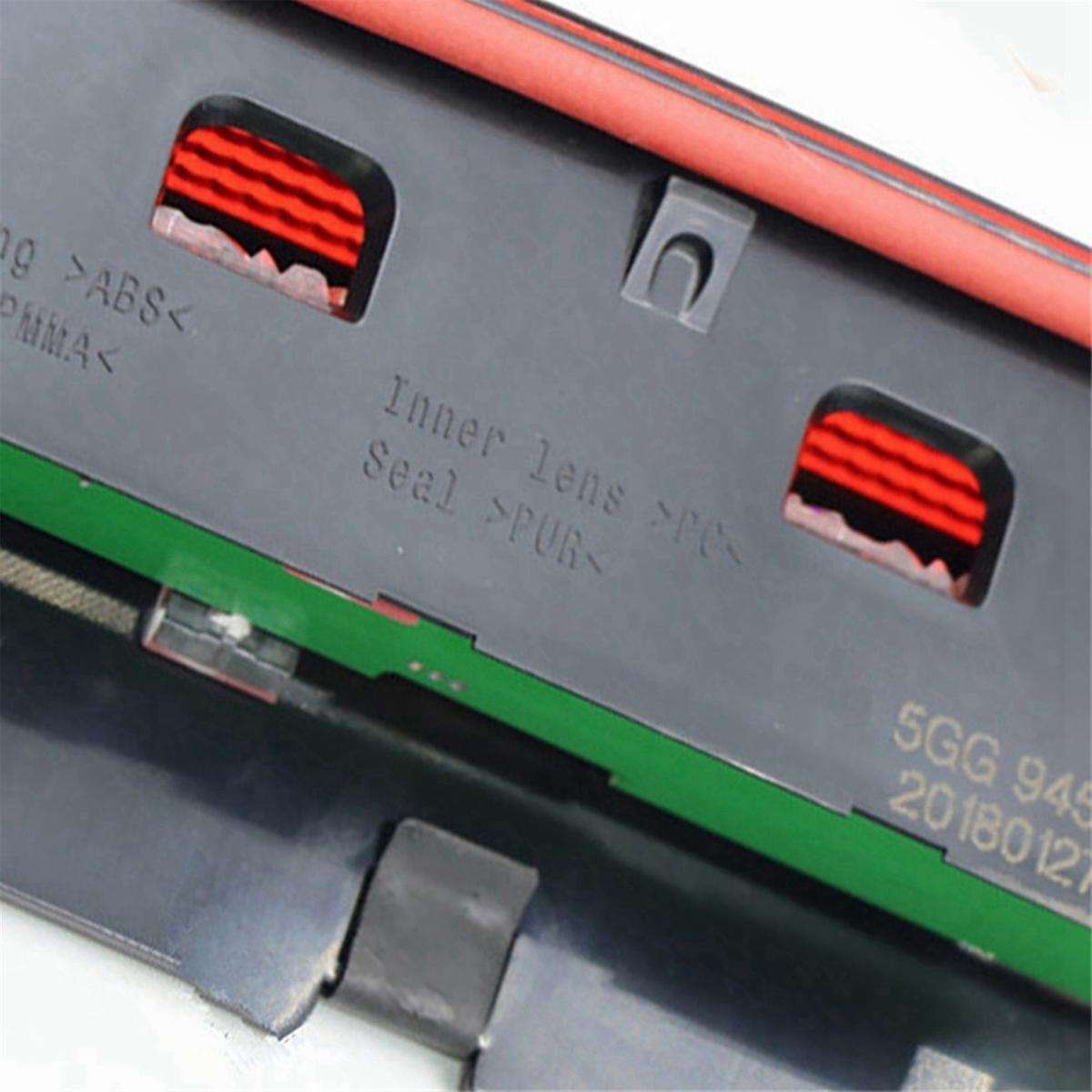 Car High Mounted Third Brake Light Brake Light LED Rear Tail Light Golf 6 Mk6 6R 2012-2016 5K0945087