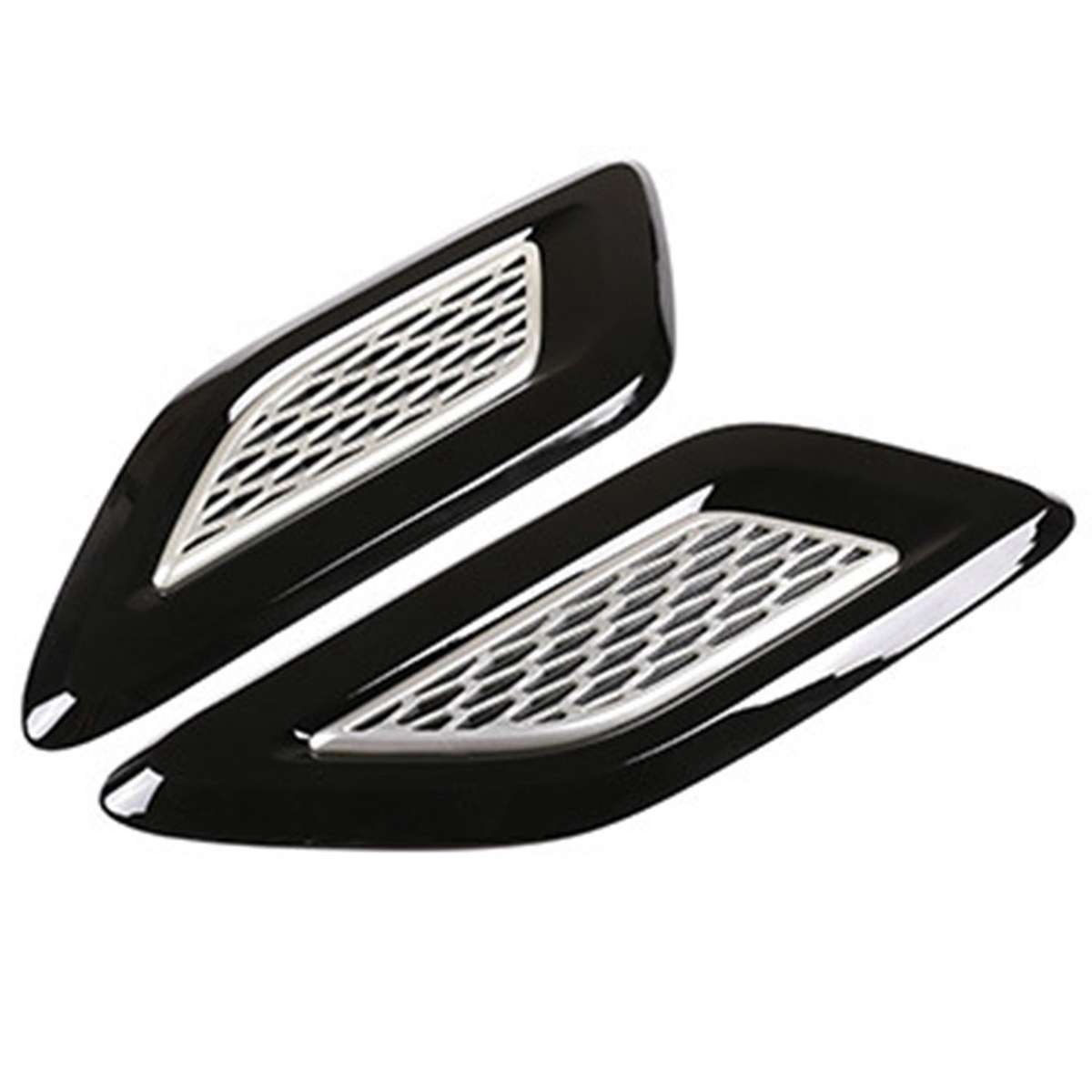Car Hood Air Vent Outlet Wing Trim for 5 LR5 2017 Decorative Accessory