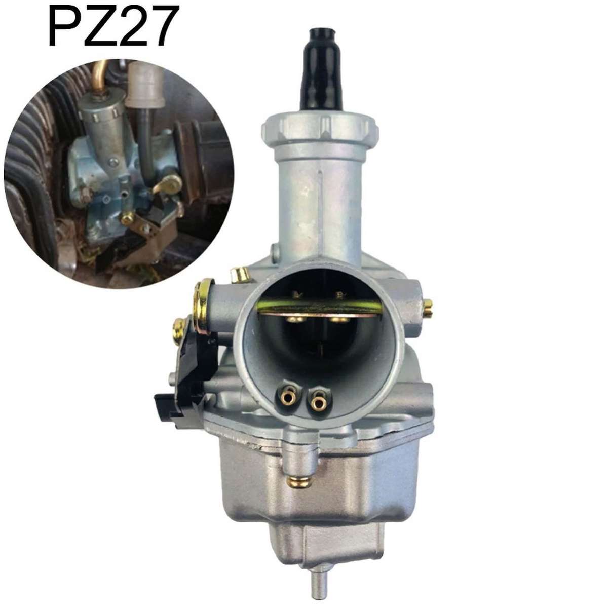 PZ27 Manual for CG150- 27mm Cable Chok Carburetor ATV Motorcycle Parts