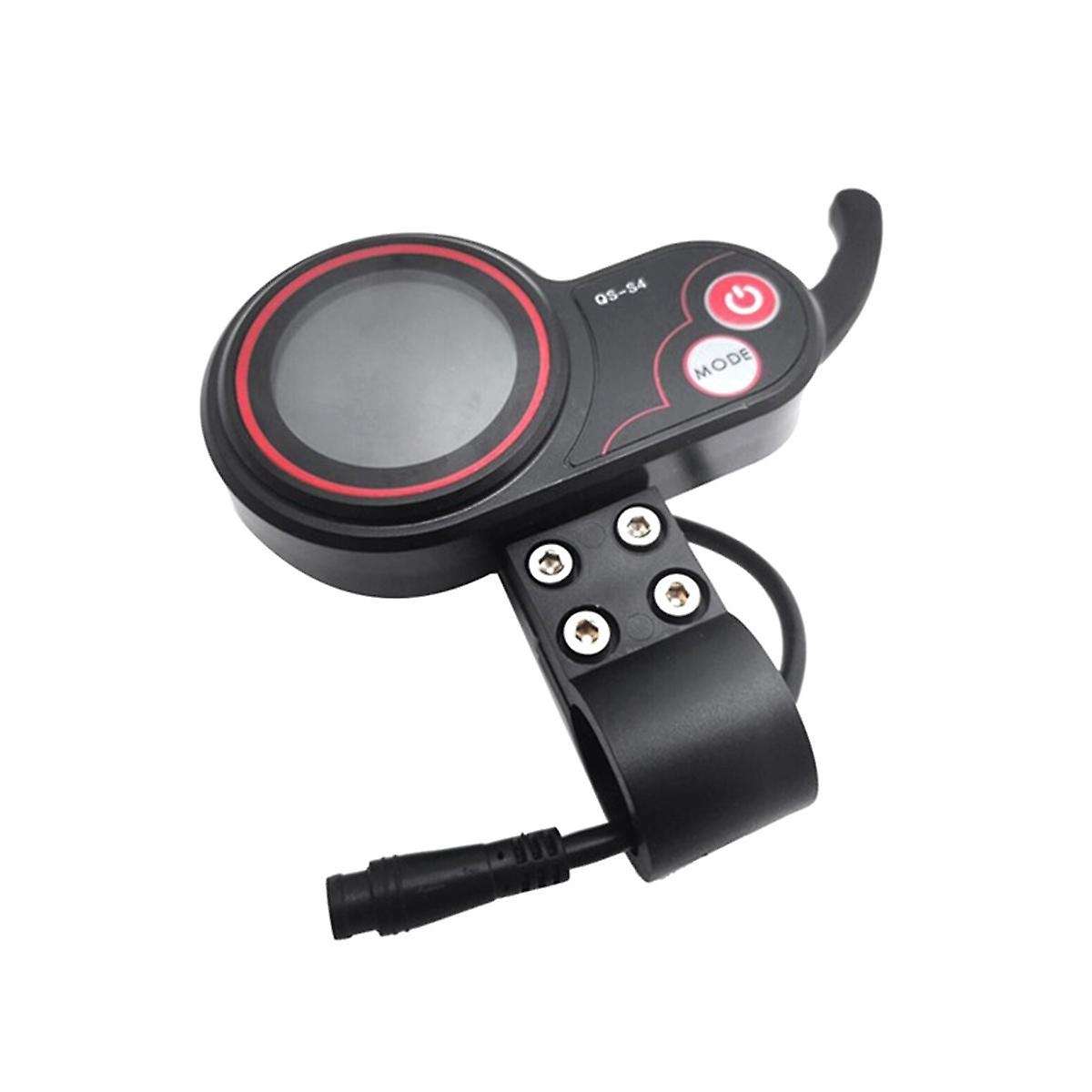 Qs-s4 48v-60v Thumb Throttle Lcd Display Meter for Zero 8 9 10 8 /10x Electric Scooter 6pin with Dua