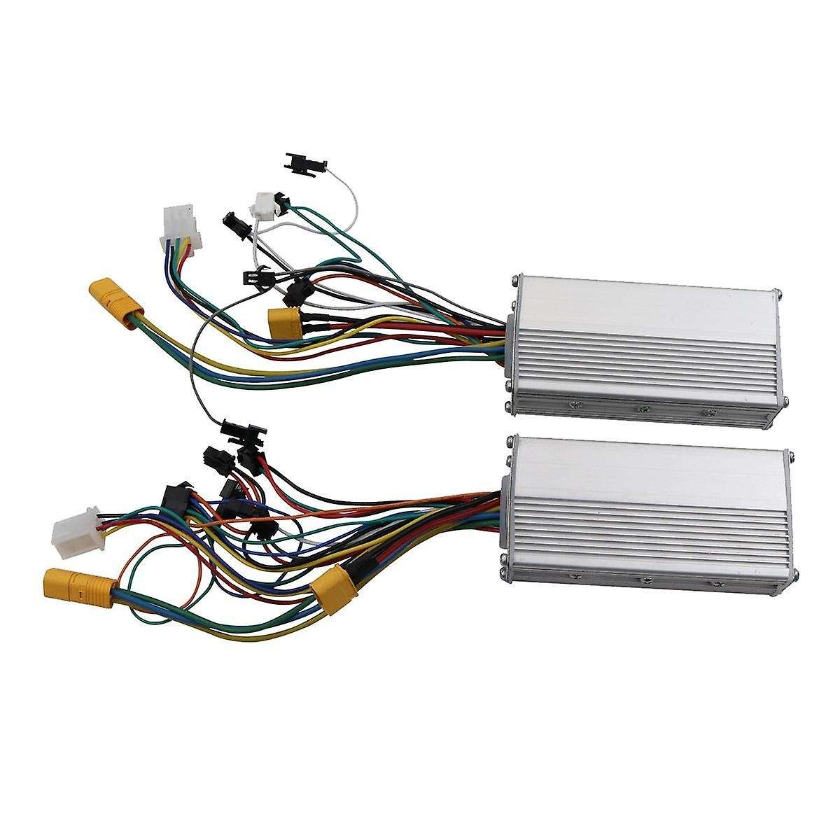 QS-S4 Thumb Throttle LCD Display 36V-60V 6PIN+48V 800W Dual Drive Controller for Zero 8 9 10 8X 10X