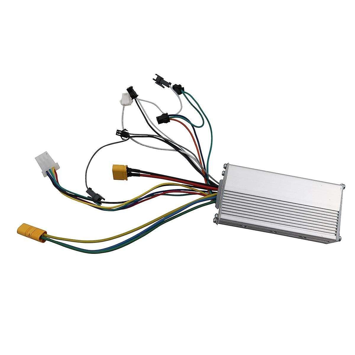 QS-S4 Thumb Throttle LCD Display 36V-60V 6PIN+48V 800W Dual Drive Controller for Zero 8 9 10 8X 10X