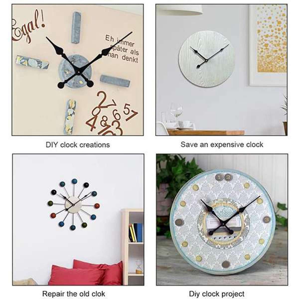 Quartz Clock Movement Replacement Quartz Wall Clock Movement Mechanism Diy Clocks Clockwork Mechani