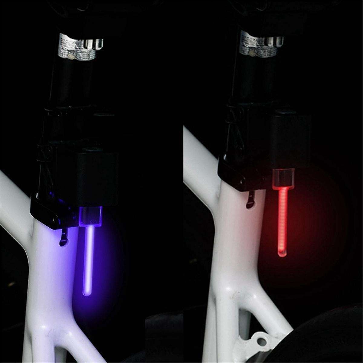 Quick Release Flowing Tail Light Set Bike Night Ride Navigation Light for Road Mountain Bike Warning