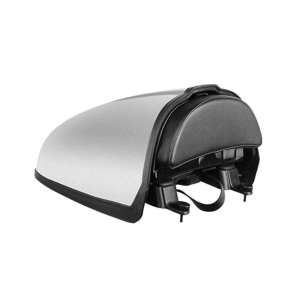 R9T Motorcycle Rear Pillion Seat Cowl Cover Hump Trunk Storage Box Fairing Tail for 2014-2020 (Silve