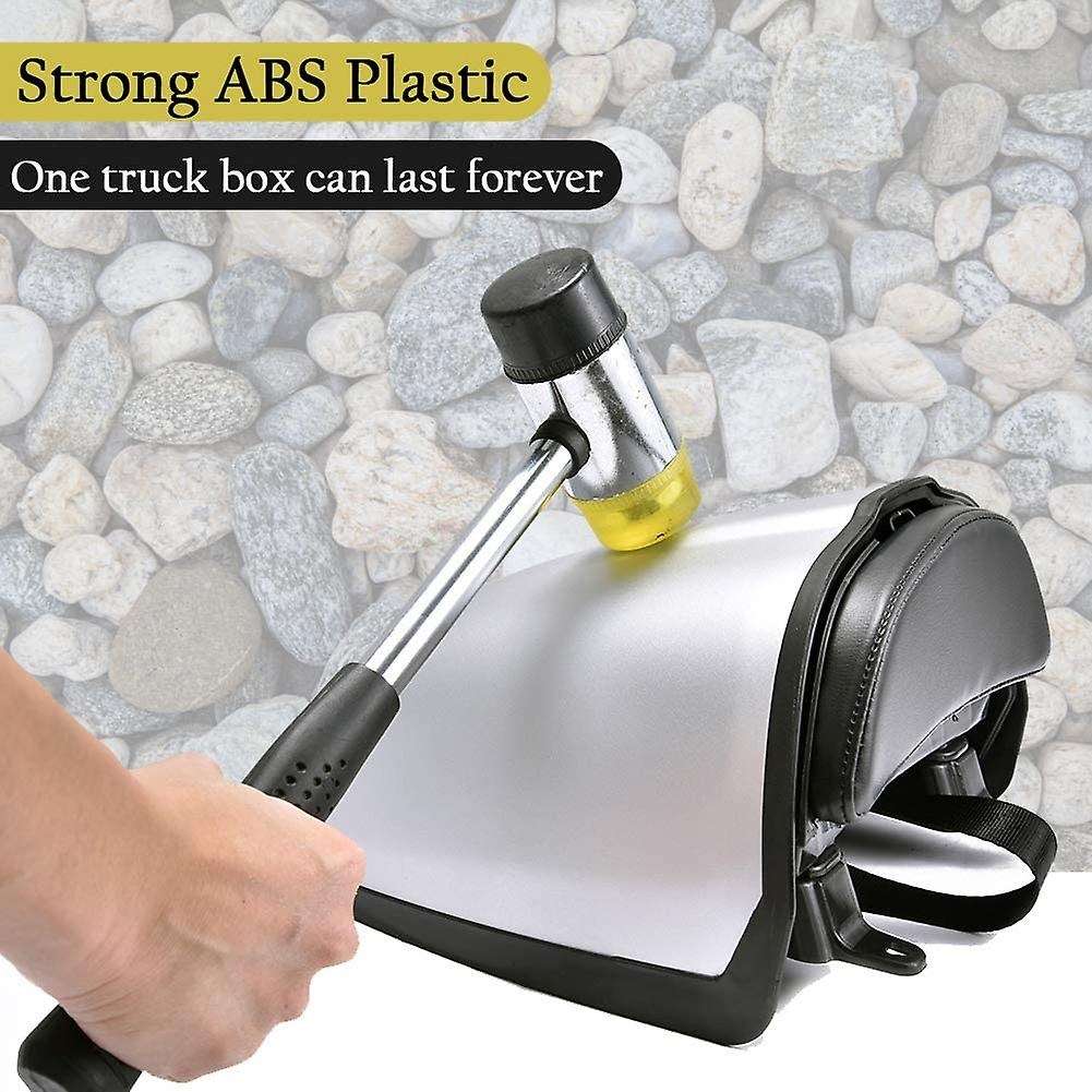 R9T Motorcycle Rear Pillion Seat Cowl Cover Hump Trunk Storage Box Fairing Tail for 2014-2020 (Silve