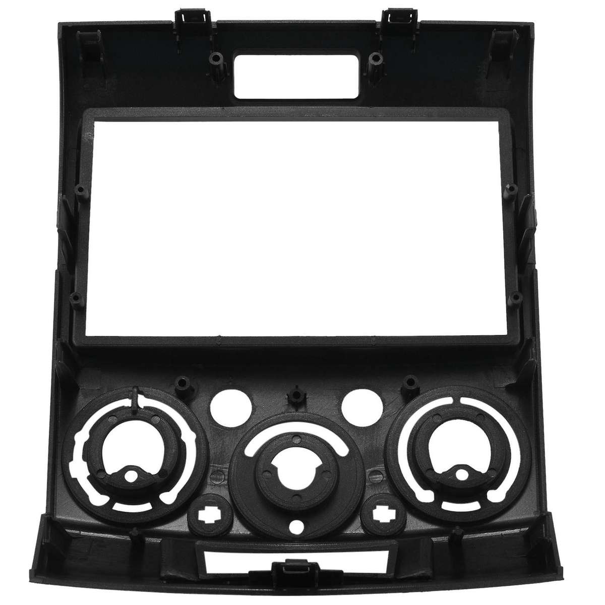 Radio Stereo Panel for Everest Bt-50 Bt50 Double 2 Din Fascia Dash Installation Trim Kit Face Plate