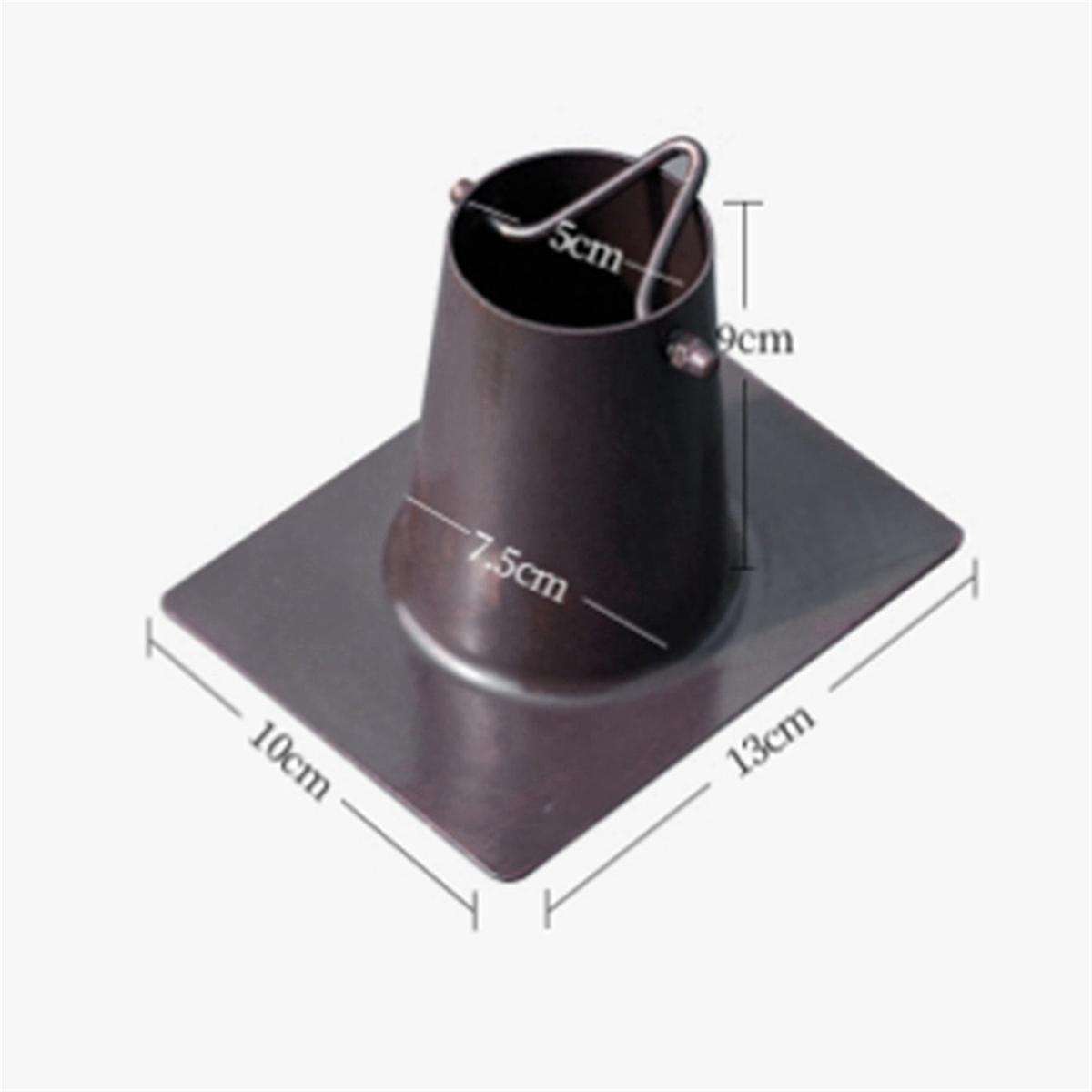 Rain Chain Gutter High-Quality Arched Rain Chain Gutter Adapter for Rainwater Pipe Outlet